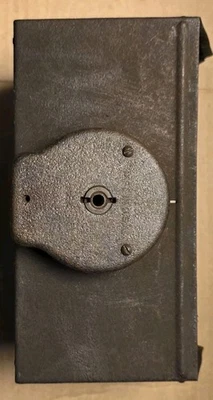 VINTAGE ANTIQUE FORD MODEL T METAL IGNITION COIL BOX FORD SCRIPT - Image 1 of 4