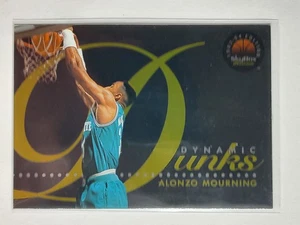 1993-94 Skybox Premium #D7 Alonzo Mourning Dynamic Dunks Hornets NM-MINT - Bild 1 von 2