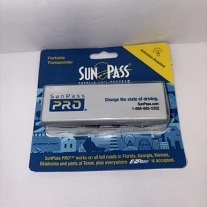SunPass Pro Ezpass Compatible Moveable Toll Transponder - Picture 1 of 4