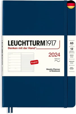 BESUCHE DEN LEUCHTTURM1917- LEUCHTTURM1917 367774 Wochenkalender & Notizbuch Softcover Medium (A5)