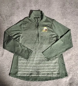 NCAA Oregon Ducks 1/4 Zip Pullover grün neu ohne Etikett grün super weich Größe Large - Bild 1 von 6