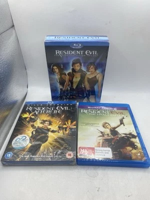 Resident Evil 5 Blu-Ray Movie Lot Extinction Apocalypse Afterlife Milla Jovovich - Image 1 of 3