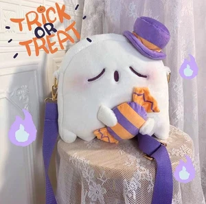 Lolita Ghost Umhängetasche Schultertasche Mädchen Plüsch Handtasche Kuriertasche Geschenke - Bild 1 von 12
