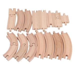 Innovative Wooden Train Track Expansion Set - Fun Learning Tool - Picture 1 of 17