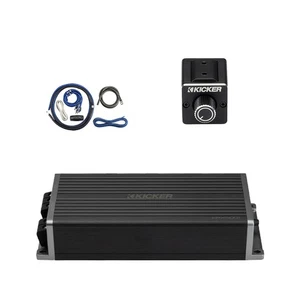 Kicker KPX500.1 750 Watt Dynamic Power Mono Amplifier w/Kit, Dual Bass Remote - Picture 1 of 4