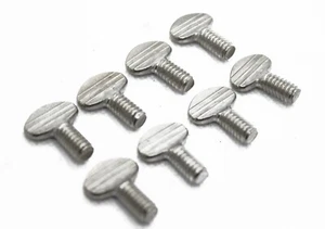 Viti da pollice 1/4-20 x 1/2" Acciaio Inox, 8 pz. - Foto 1 di 3