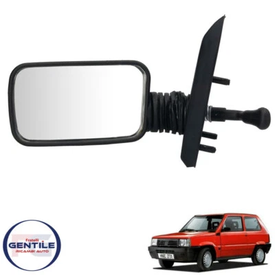 FIAT PANDA 1986  - 2003 SPECCHIO RETROVISORE ESTERNO SINISTRO LEVA REGOLAZIONE - Immagine 1 di 4