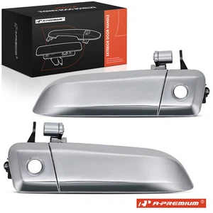2Pcs Front Chrome W/ Keyhole Outer Door Handle for Toyota HiAce H200 2005-2019 - Picture 1 of 11