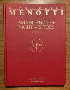 Amahl und die nächtlichen Besucher: Partitur, Hardcover von Menotti, Gian-Carlo (... - Bild 1 von 6
