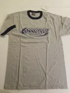 T-shirt vintage University of Connecticut Huskies 2000 nos venditore campione taglia L - Foto 1 di 12