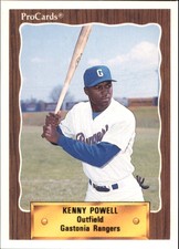 1990 Gastonia Rangers ProCards #2534 Kenny Powell