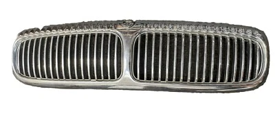 1998-2003 Jaguar XJ8 XJR Vanden Plas Chrome Grille Assembly OEM Foto 1 de 4