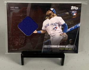 2019 Topps X "The Legend" Vladimir Guerrero Jr Game Worn Jersey Relic Rookie RC - Picture 1 of 2