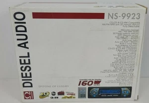Diesel Audio NS-9923 CD/CD-R/CR-RW Radio Fully Detachable CD Player New - Picture 1 of 3