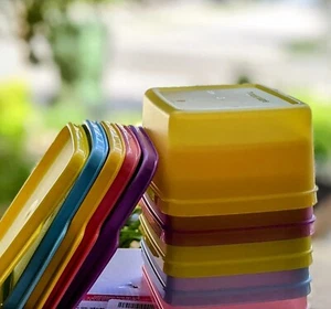 Cuenco Tupperware 500 ml 4 piezas Juego Nuevo Vendedor USA - Imagen 1 de 1