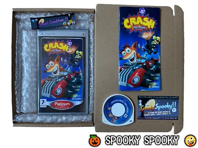 Crash Tag Team Racing PSP Platinum - UK PAL GC CIB - High Quality Packing - Image 1 of 4