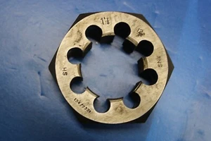1 7/8" ANS Dienut 1 inch and 7/8-12 ANS HSS 81mm A/F hexagonal 124-2321 Lot #1 - Picture 1 of 2