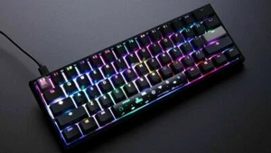 HyperX x Ducky One 2 Mini Mechanical Gaming Keyboard - HyperX Red Linear SHIPPED - Picture 1 of 1