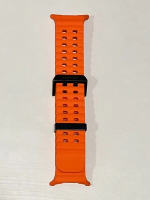 GENUINE Samsung Galaxy Watch Ultra Marine Band ET-SNL70 S/M/L - Orange - Image 1 of 4