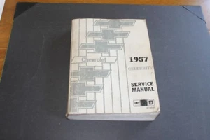 Chevrolet Celebrity 1987 manual de servicio de fábrica. - Imagen 1 de 2