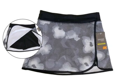 Nuevo con etiquetas Danskin Now Performance - Falda corta activa para niñas - Color negro - Talla mediana M Foto 1 de 4