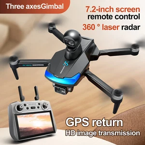 S185 Drone GPS 5G WIFI FPV 4K HD Dual Camera 360° Obstacle Avoidance Quadcopter - Picture 1 of 47