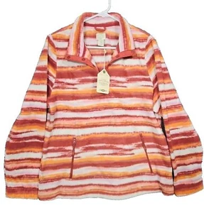 Terlluride Clothing Company XL arancione ruggine pull over nuovo con etichetta - Foto 1 di 12