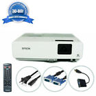 Epson PowerLite 822+ 3LCD Projector Digital Multimedia HD HDMI-adapter w/bundle