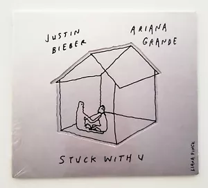 Justin Bieber & Ariana Grande - Stuck With You CD Single SEALED BRAND NEW - Picture 1 of 2