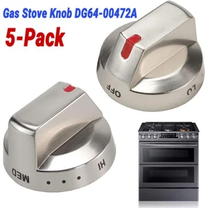 Perilla de estufa de gas de repuesto DG64-00473A para Samsung - se adapta a varios modelos de horno - Imagen 1 de 12