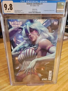 Batman and Robin #1 - Artgerm Variant - CGC 9.8 White Pages - DC Comics 2023 - Bild 1 von 3