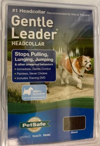 PETSAFE Small Black Nylon Adjustable Gentle Leader Headcollar - Picture 1 of 3
