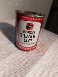 Vintage Rare McCulloch Company Miniature TUNE UP OIL oil can bank - Bild 1 von 6