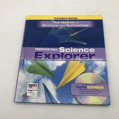 Prentice Hall SCIENCE EXPLORER NATURE OF SCIENCE & TECH Home School Teachers Ed - Image 1 of 4