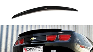 Extensión de ala alerón diseño Maxton negro brillante para Chevrolet Camaro V SS UE - Imagen 1 de 5