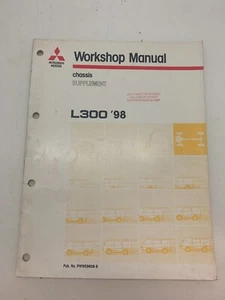Mitsubishi Workshop Manual Chassis Supplement L300 '98 - Picture 1 of 3