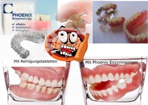 Enzymreiniger Zahnprothese, Zahnersatz, Geruchsentferner, Gebissreiniger - Bild 1 von 71