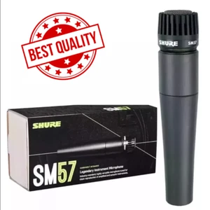 SM57 SM57-LC Cardioid Dynamic Wired Instrument Microphone UK NEW - Picture 1 of 8