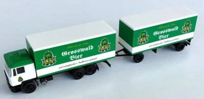 ALBEDO 1:87 - MAN F90 LKW "Grosswald Bier - Urweizen" - Immagine 1 di 3