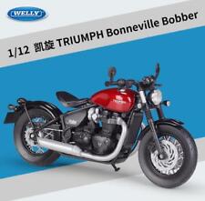 Welly 1:12 Triumph Trident Bonneville Bobber Motorcycle Model Bike 2 Colors