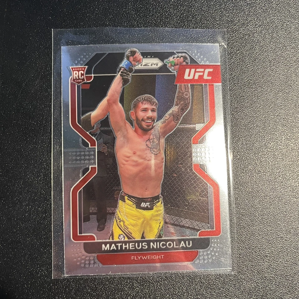 2022 Panini Prizm UFC Base #168 Matheus Nicolau RC - Image 1 of 1