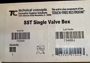 Technical Concepts 750568 SST Conjunto de caja de válvula única Válvula mezcladora sin contacto - Imagen 1 de 8