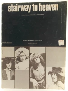 Partituras Stairway to Heaven 1972 Superhype Zeppelin Jimmy Page Robert Plant - Imagen 1 de 4