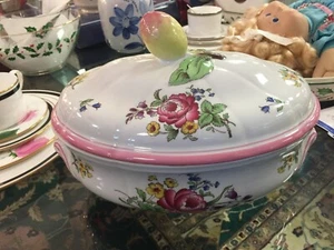 SPODE "MARLBOROUGH SPRAYS" FABULOUS COVERED TUREEN Great Gift! - Picture 1 of 4