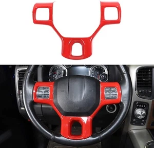 Hoolcar Interior Steering Wheel Cover ABS Trim for 2010-2017 Dodge RAM 1500 Acce - Picture 1 of 9