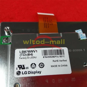LB070WV1-TD04 7.0" LG 800×480 Resolution LCD Screen Panel - Picture 1 of 1