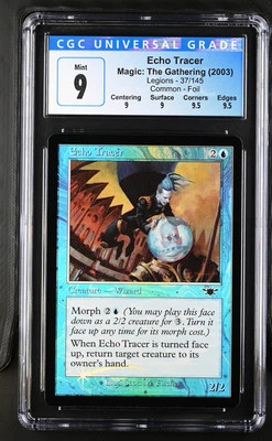 ECHO TRACER Legions Foil C CGC 9 Q++ MTG [Nostalgium] - Image 1 of 2