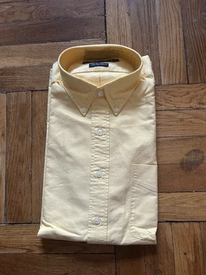 RARE VTG 80s Ralph Lauren Deadstock Designer Men’s Oxford Shirt Large Ivy Prep - Image 1 of 4
