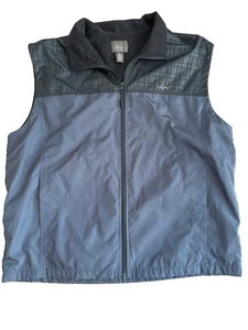 Greg Norman Tasso Elba schwarz Microfleece ärmellos Windshirt Golf Weste XL - Bild 1 von 8