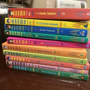 Ranma 1/2 englischer Manga Konvolut 10 Bände Rumiko Takahashi Taschenbuch lesen  - Bild 1 von 11
